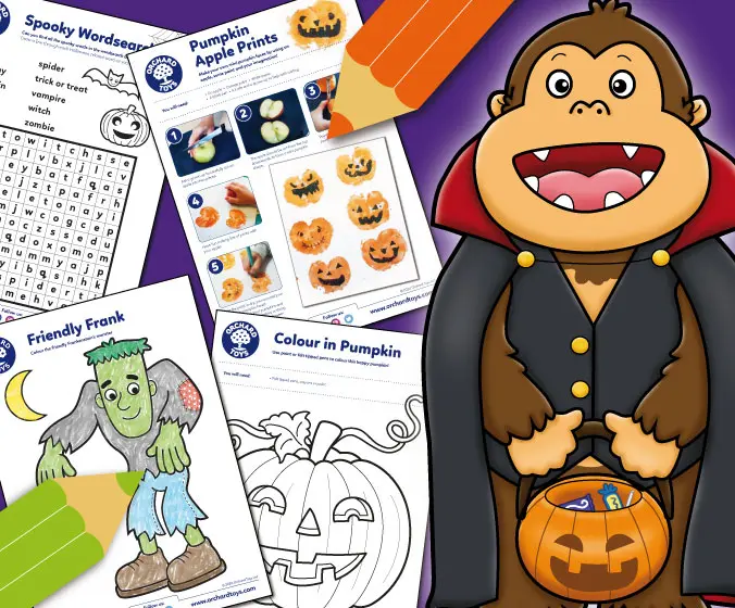 Halloween Activity Sheets