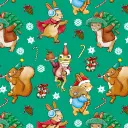 Peter Rabbit Christmas Gift Wrap