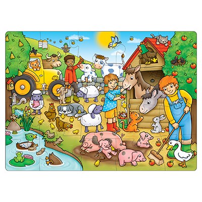 Who's On The Farm? Jigsaw Puzzle