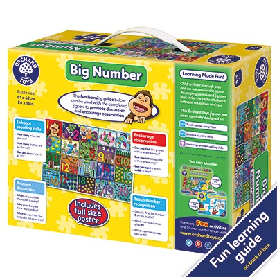 Big Number Jigsaw Puzzle