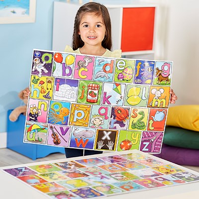 Big Alphabet Jigsaw Puzzle