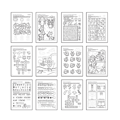 More Things To Do Colouring Book | With Stickers