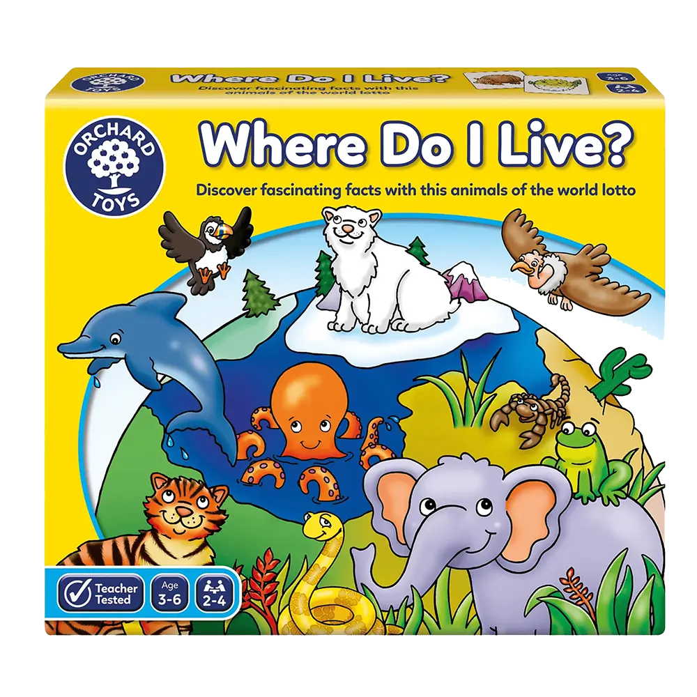 Where Do I Live Game