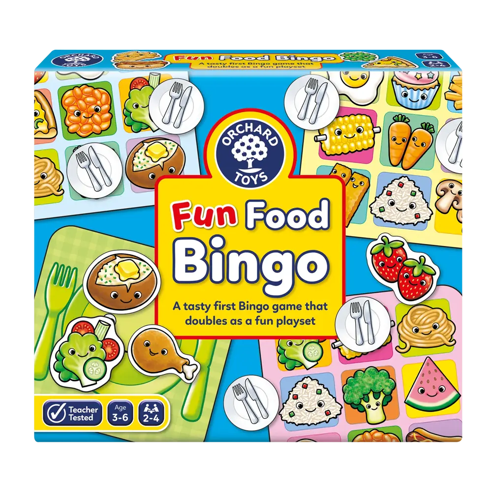 Fun Food Bingo Game