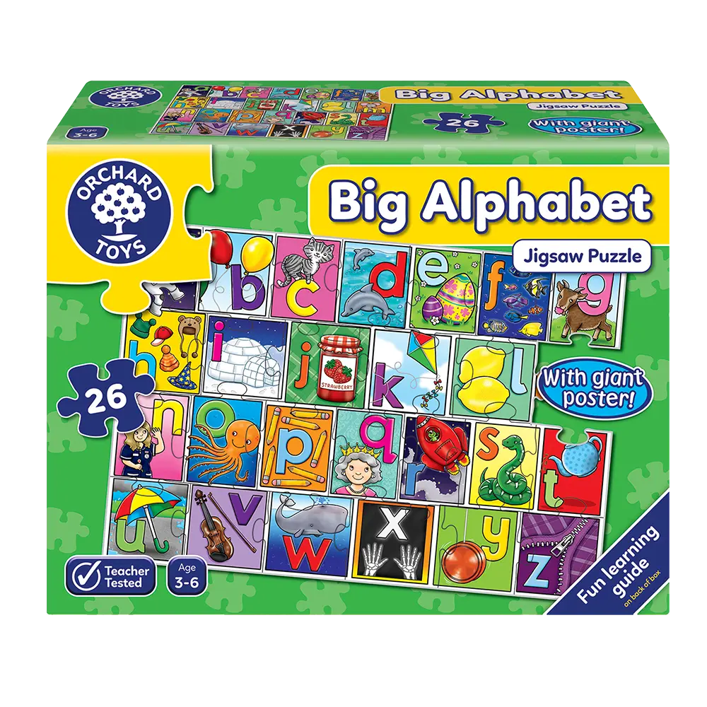 Big Alphabet Jigsaw Puzzle