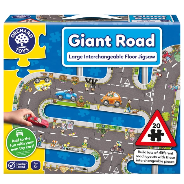 Puzzle gigante suelo Giant Road (20 piezas) :: Orchard :: Juguetes :: Dideco
